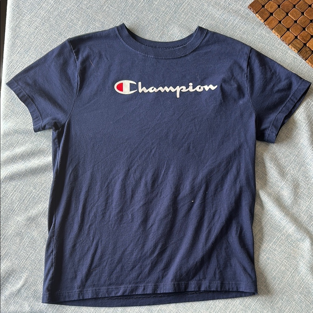 Champion Blue Short Sleeve Tee
